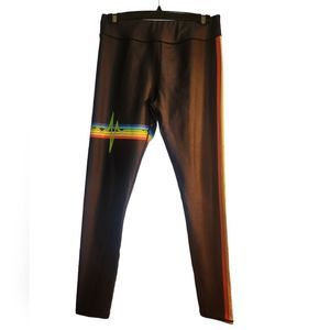 Heartbeat Leggings Black Womens Size XL No brand